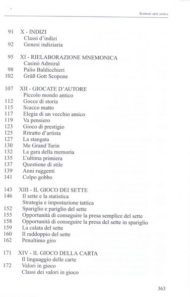 2005 Tunno Scopone Arte antica Indice 363